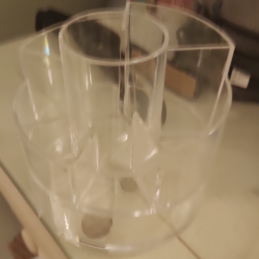 Clear Acrylic Makeup Organizer
